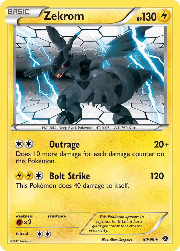Zekrom Next Destinies card