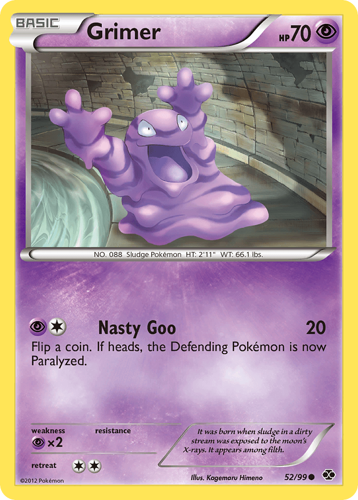 Grimer Next Destinies card