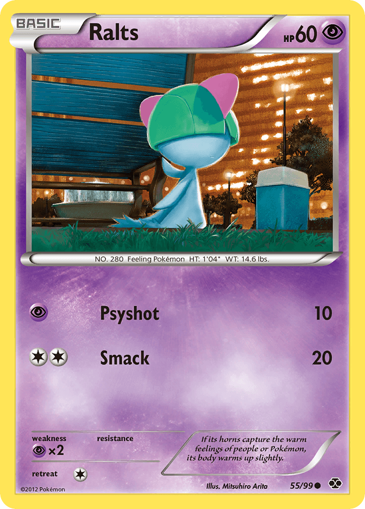 Ralts Next Destinies card