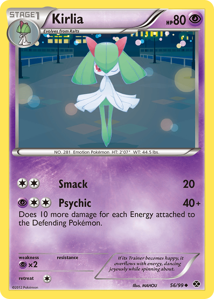 Kirlia Next Destinies card