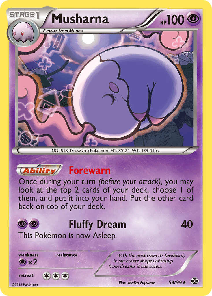 Musharna Next Destinies card