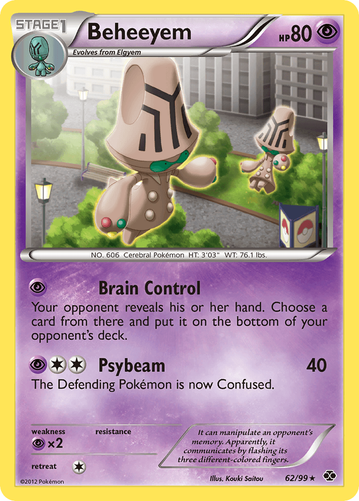 Beheeyem Next Destinies card