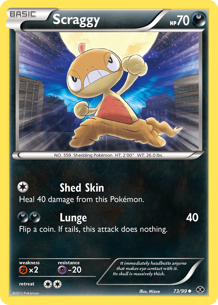 Scraggy Next Destinies card