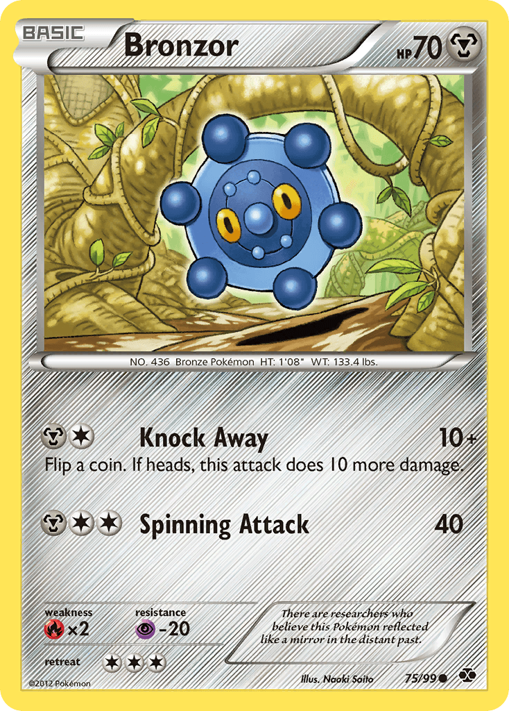 Bronzor Next Destinies card