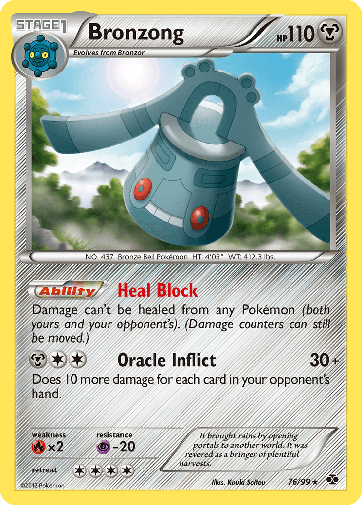 Bronzong Next Destinies card
