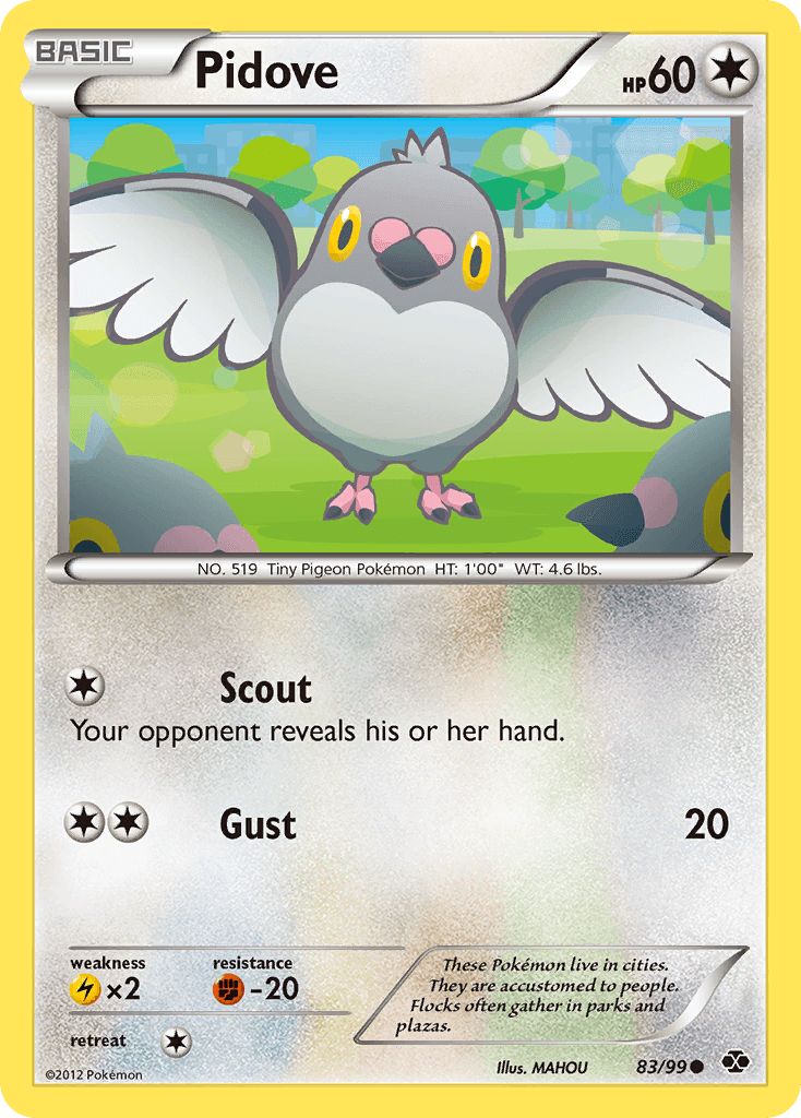 Pidove Next Destinies card