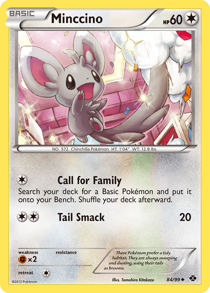 Minccino Next Destinies card