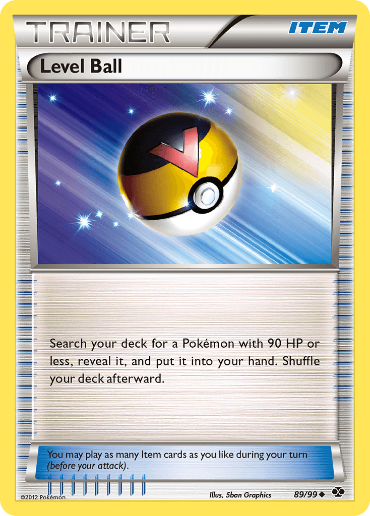 Level Ball Next Destinies card