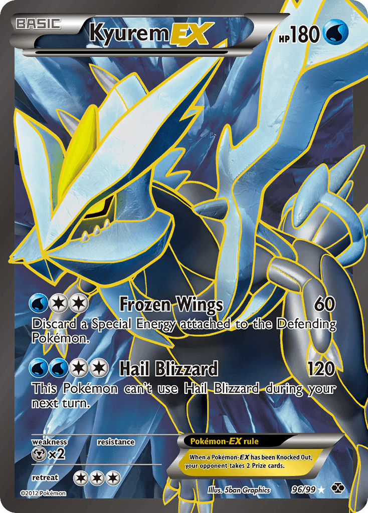 Kyurem-EX Next Destinies card