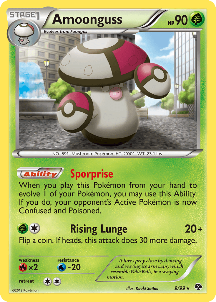 Amoonguss Next Destinies card
