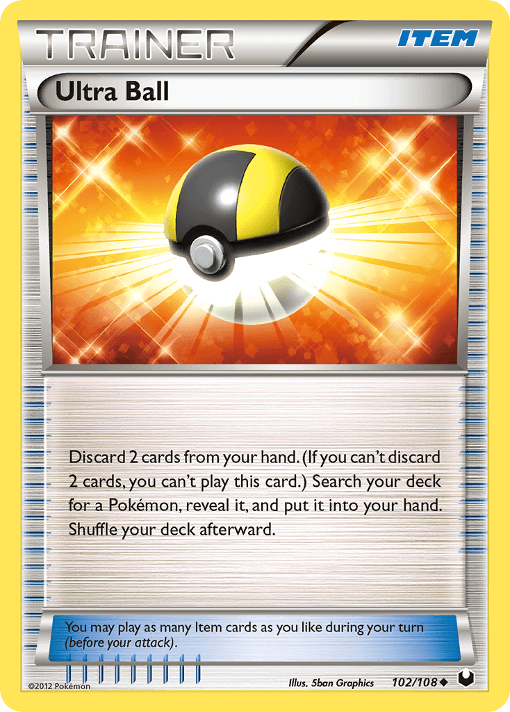 Ultra Ball Dark Explorers card