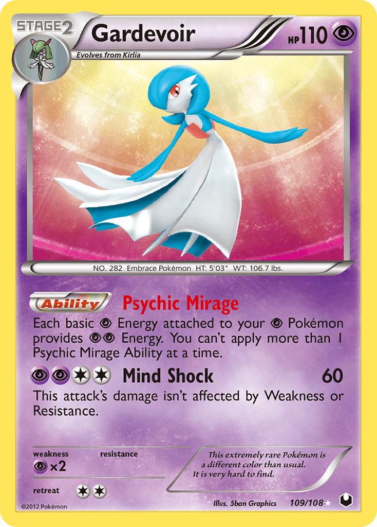 Gardevoir Dark Explorers card