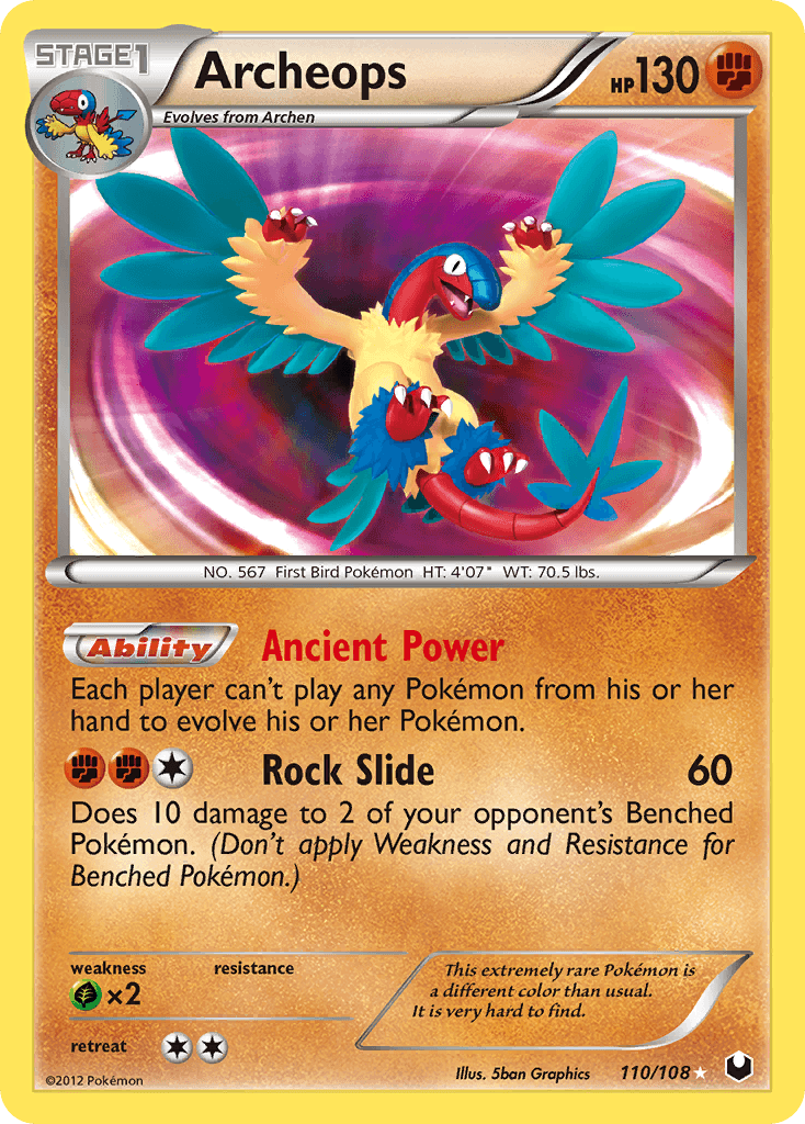 Archeops Dark Explorers card