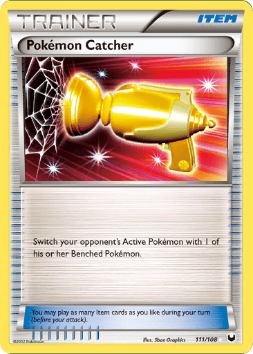 Pokémon Catcher Dark Explorers card