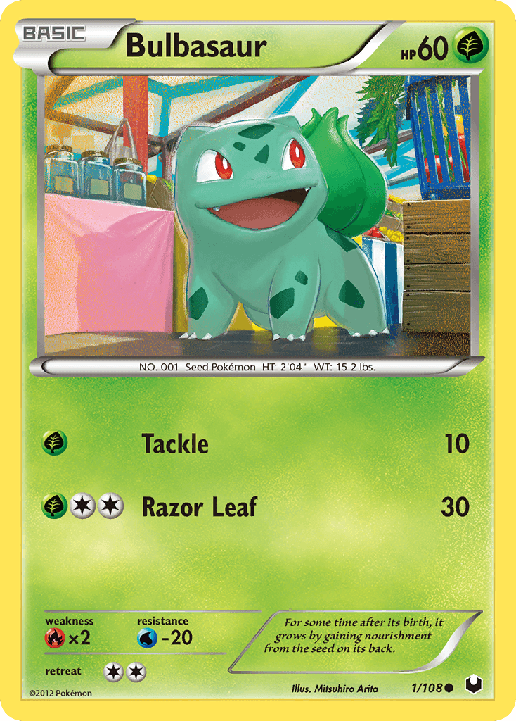 Bulbasaur 寶可夢 card