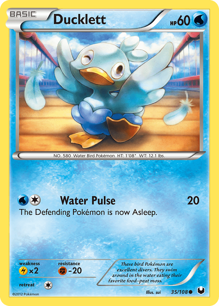 Ducklett Dark Explorers card