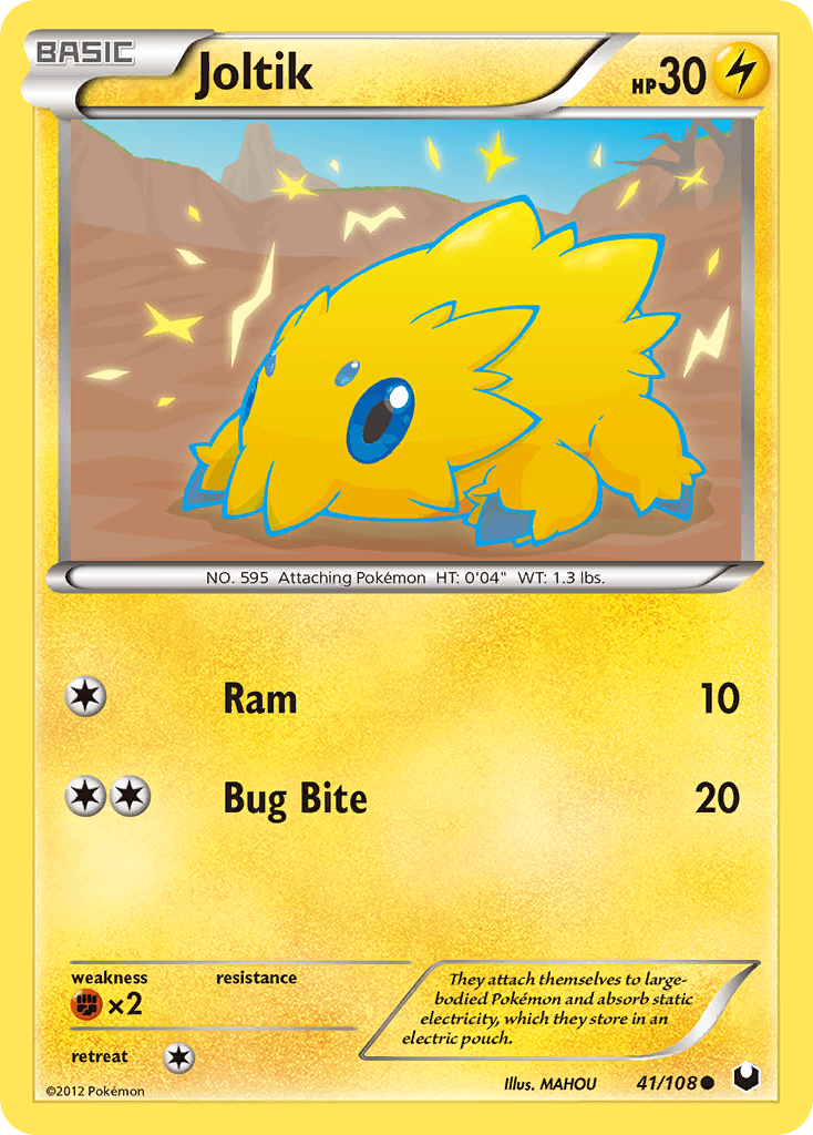 Joltik Dark Explorers card