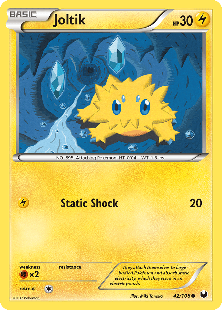 Joltik Dark Explorers card