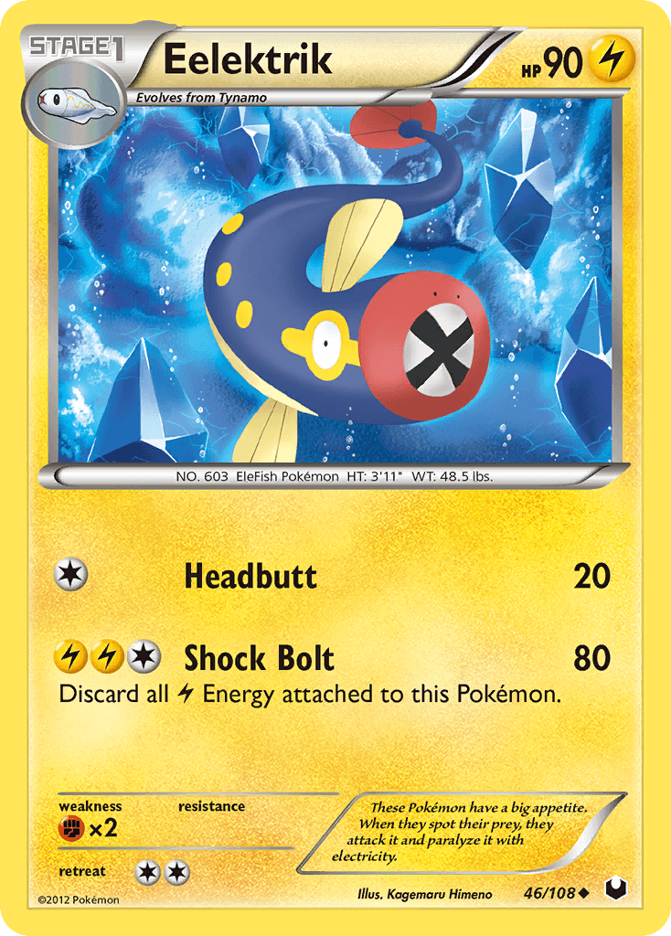 Eelektrik Dark Explorers card
