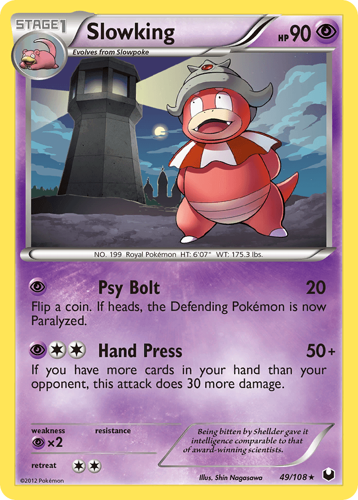 Slowking Dark Explorers card