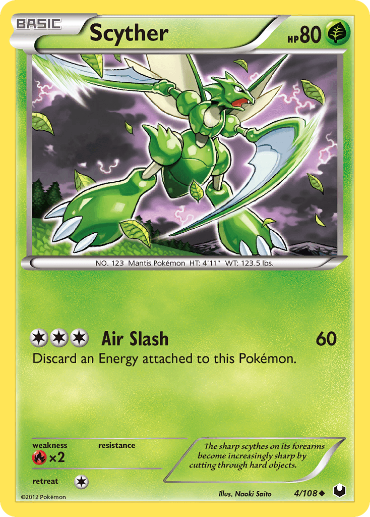 Scyther Dark Explorers card