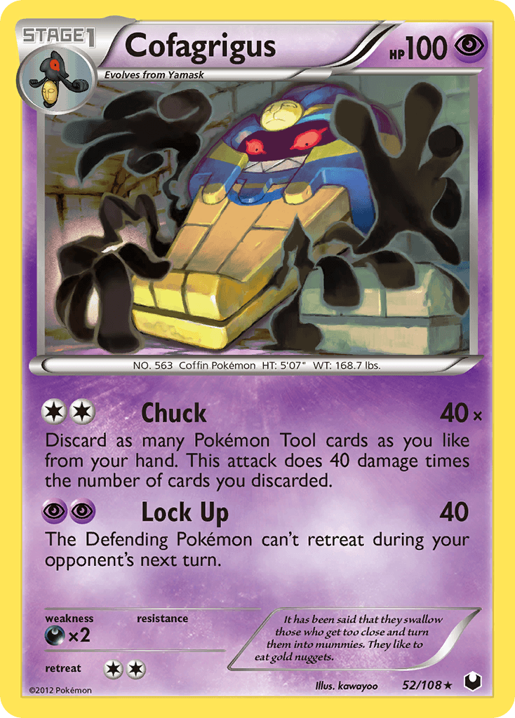Cofagrigus Dark Explorers card