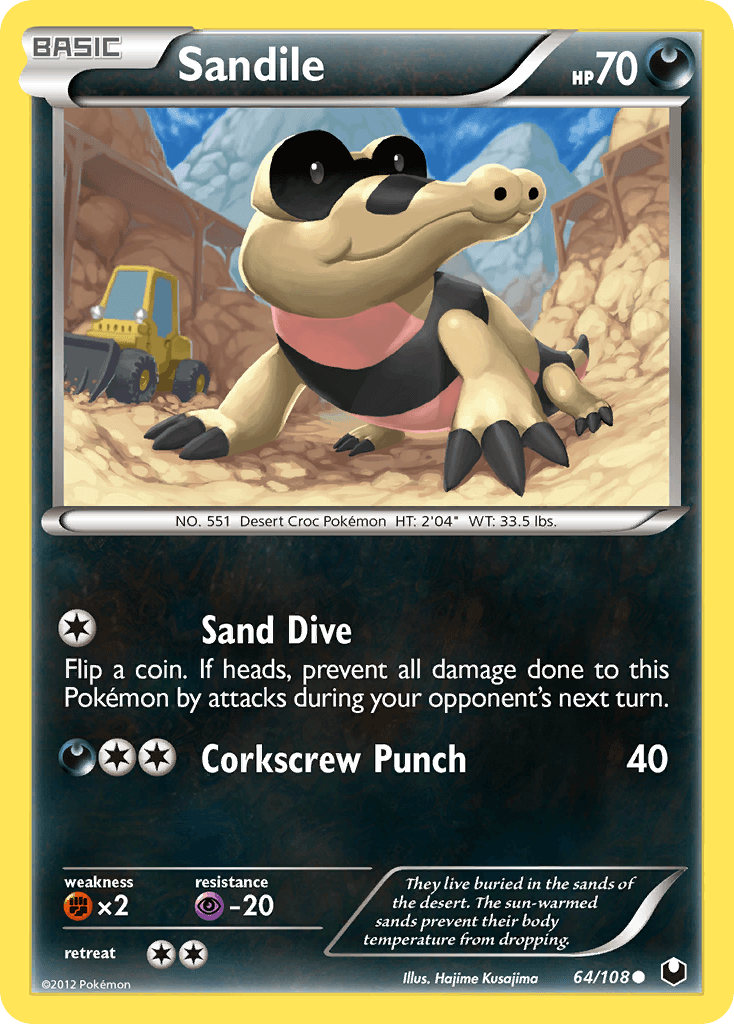 Sandile Dark Explorers card