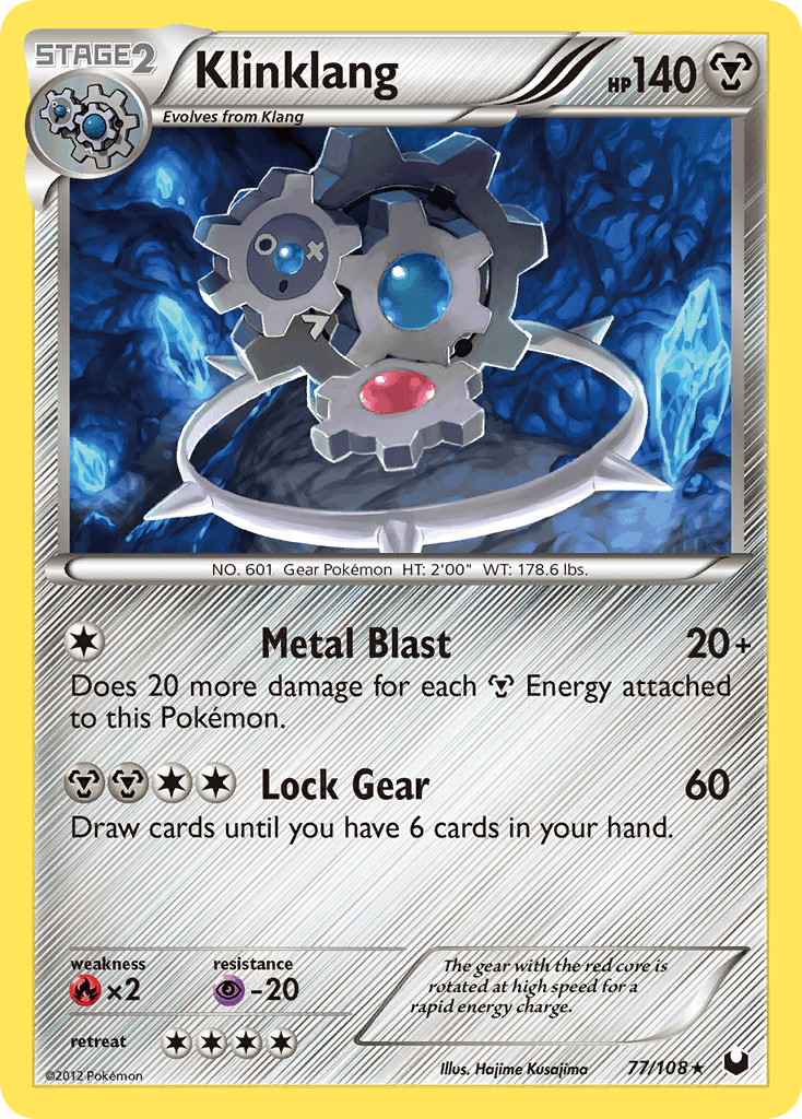 Klinklang Dark Explorers card