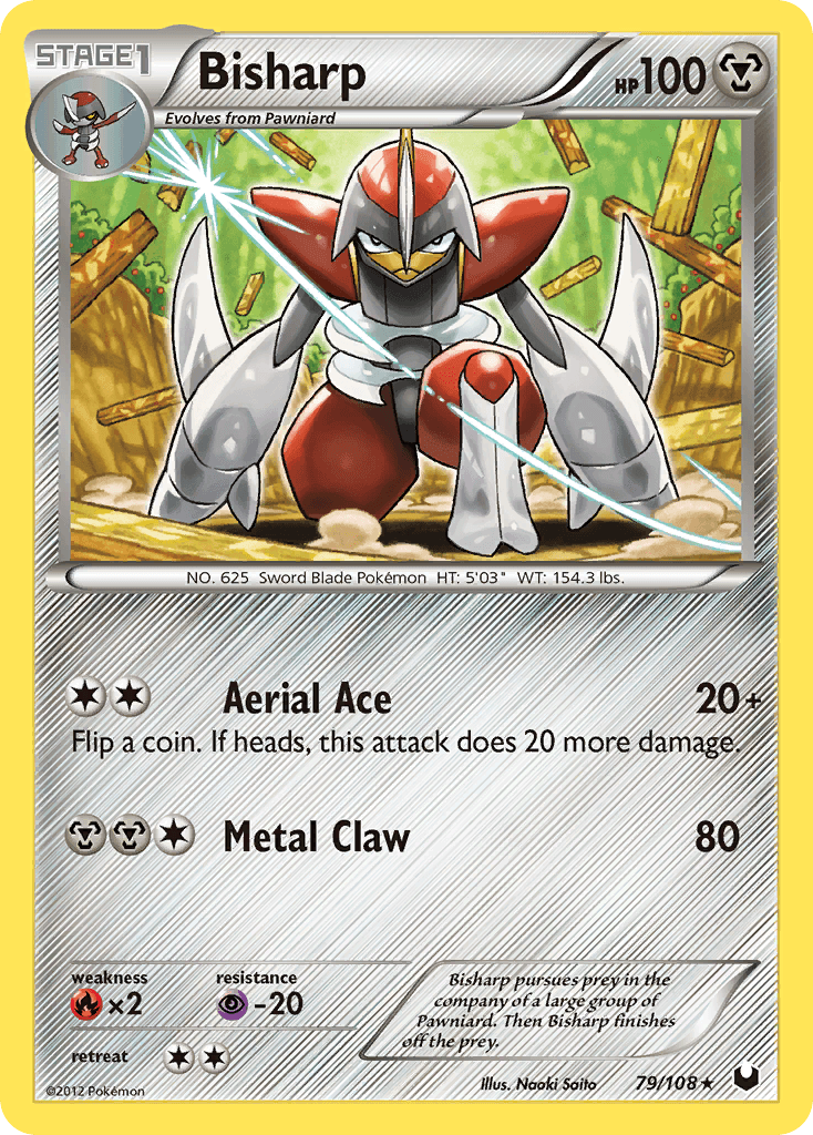 Bisharp Dark Explorers card