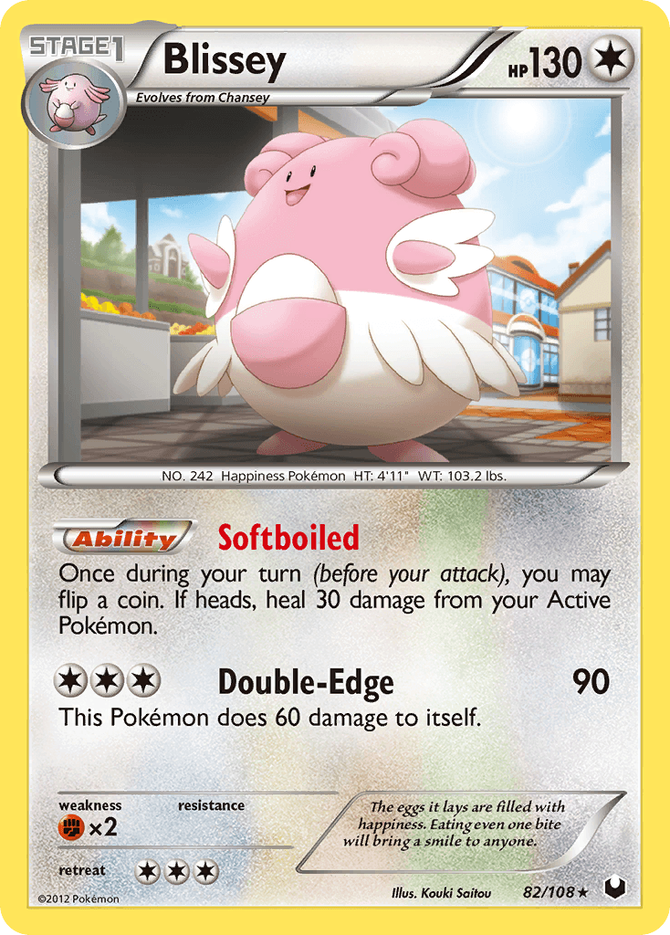 Blissey Dark Explorers card