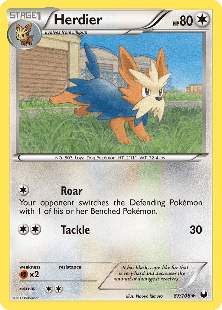 Herdier Dark Explorers card