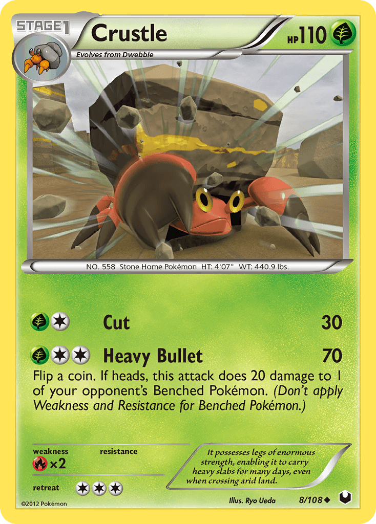 Crustle Dark Explorers card