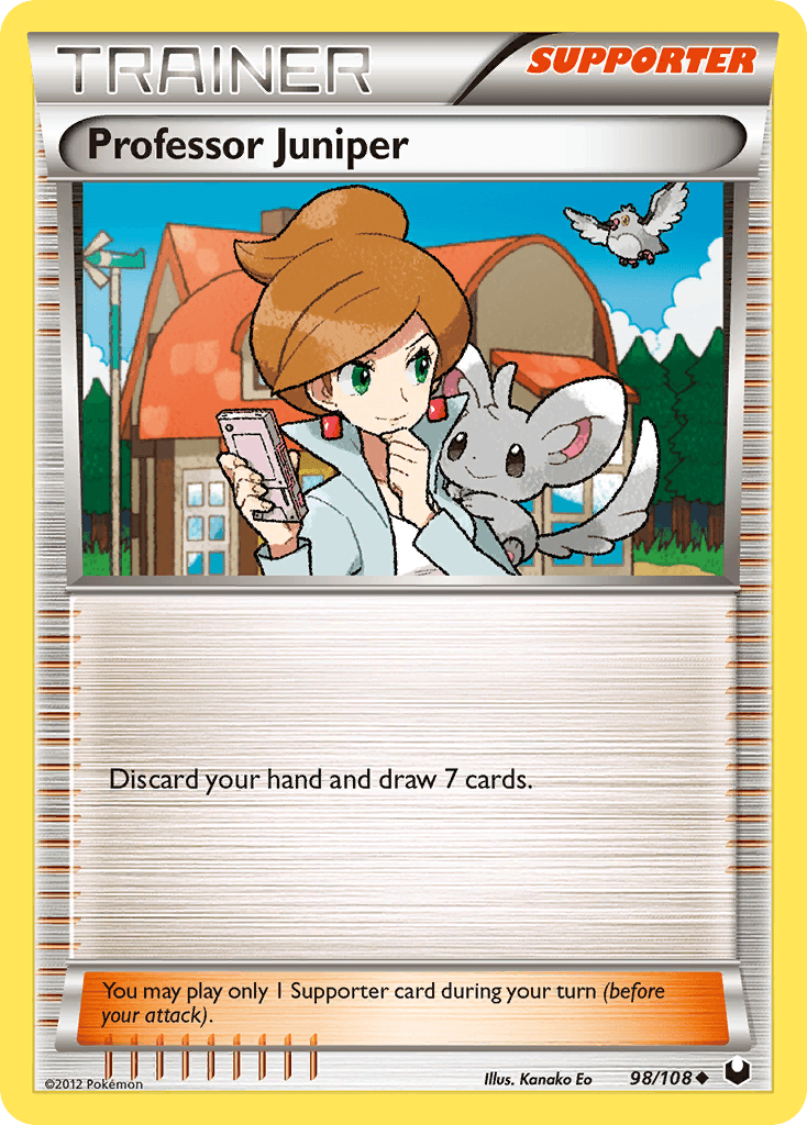 Professor Juniper Dark Explorers card