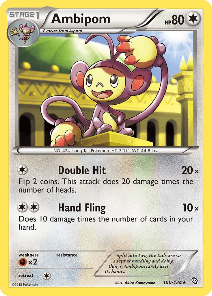 Ambipom Dragons Exalted card