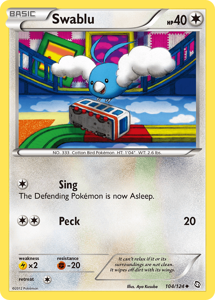 Swablu Dragons Exalted card