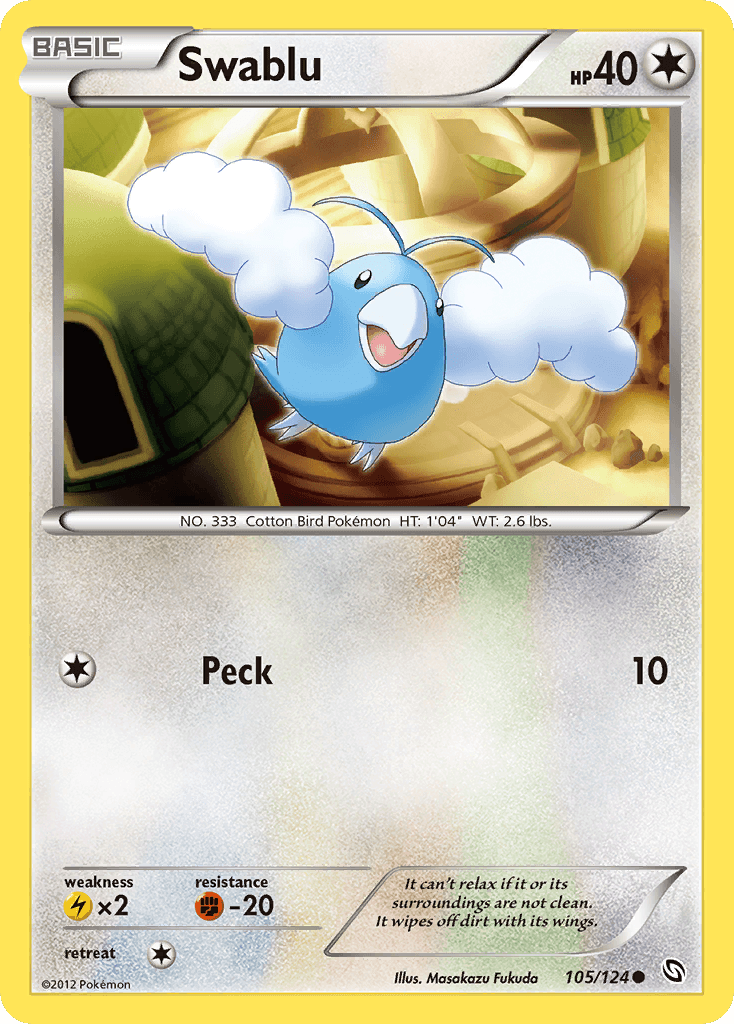 Swablu Dragons Exalted card