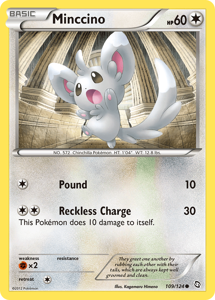 Minccino Dragons Exalted card