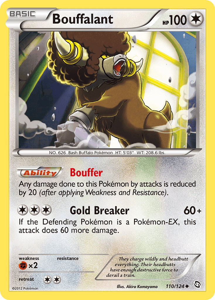 Bouffalant Dragons Exalted card