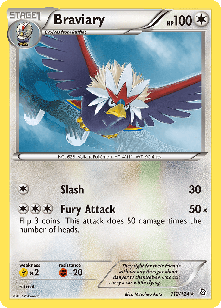 Braviary Dragons Exalted card