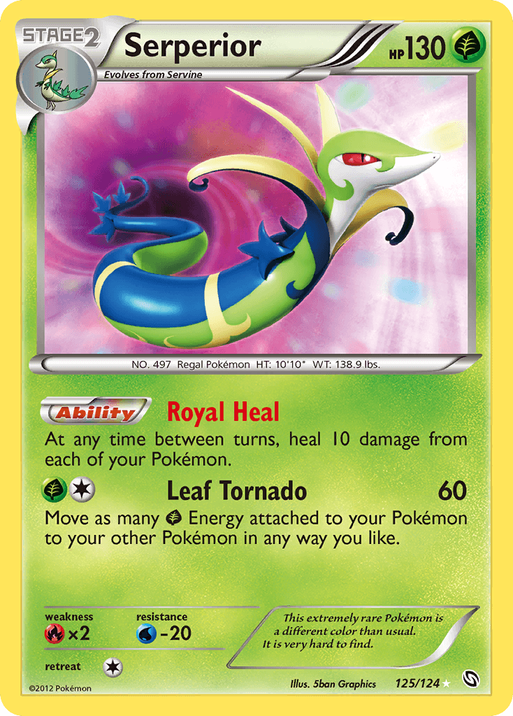 Serperior Dragons Exalted card