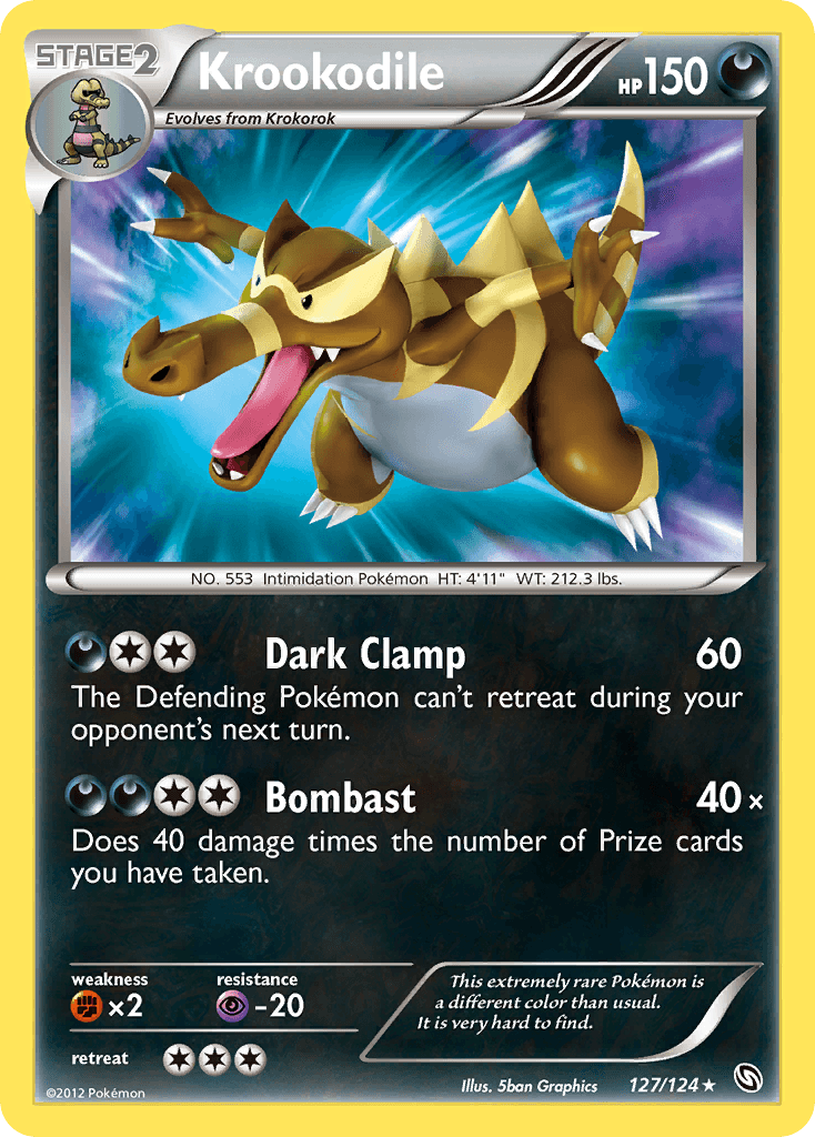 Krookodile Dragons Exalted card