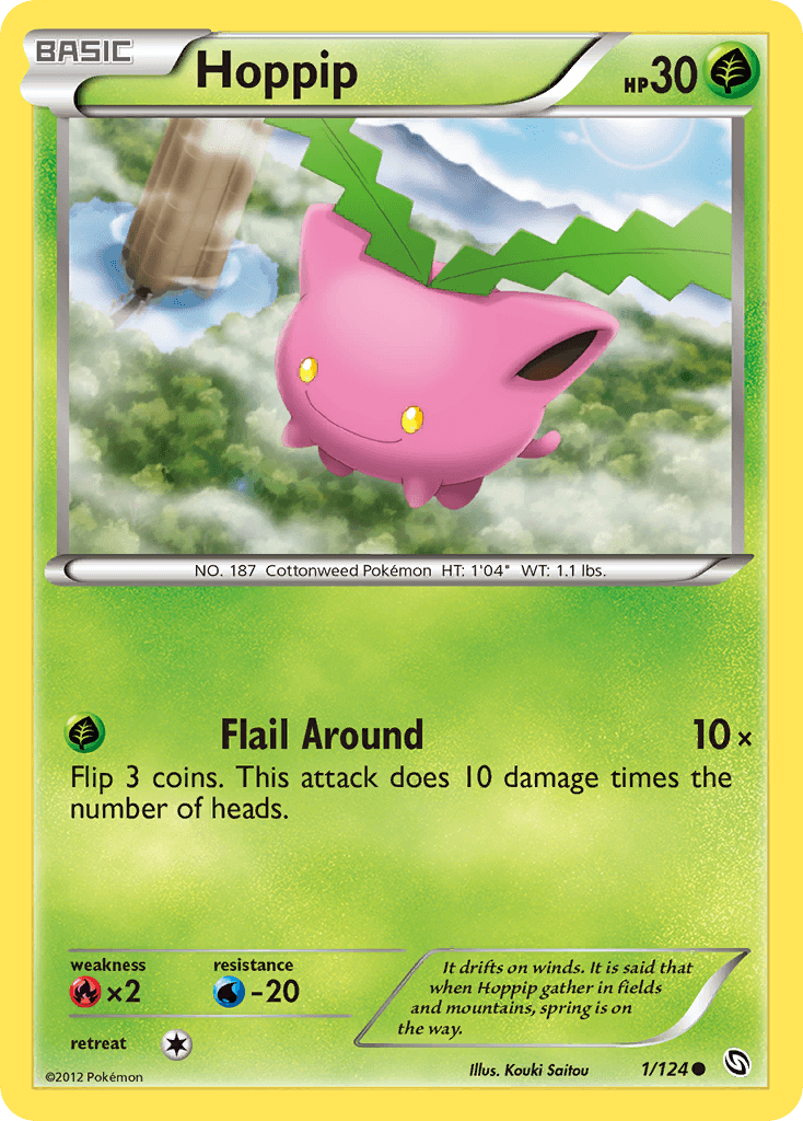 Hoppip Dragons Exalted card