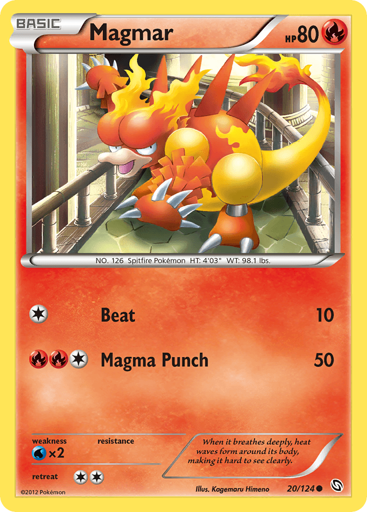 Magmar Dragons Exalted card