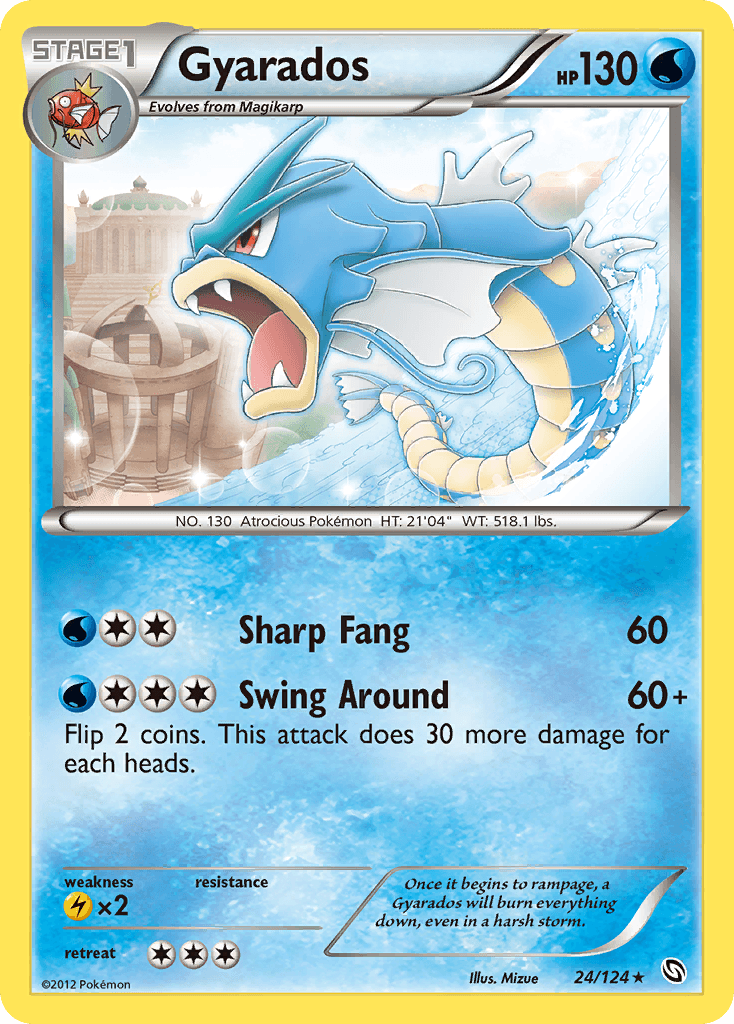 Gyarados Dragons Exalted card