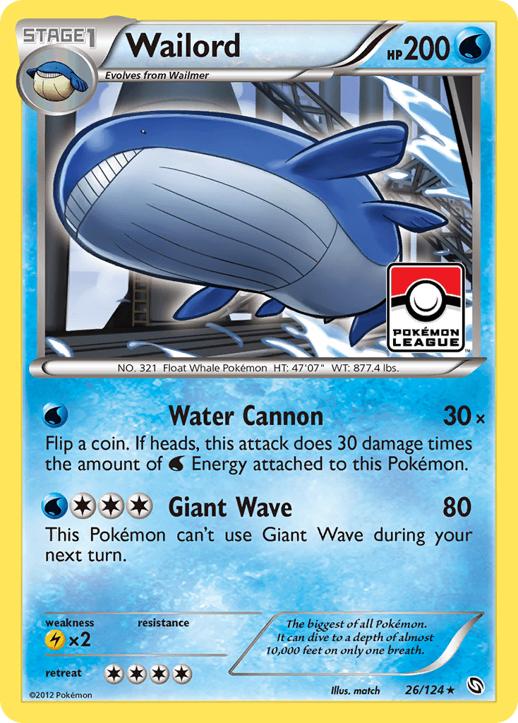 Wailord Dragons Exalted card