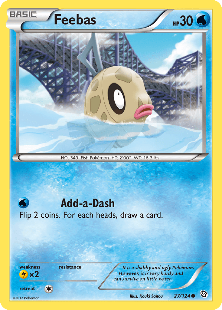 Feebas Dragons Exalted card