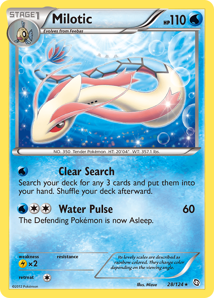 Milotic Dragons Exalted card