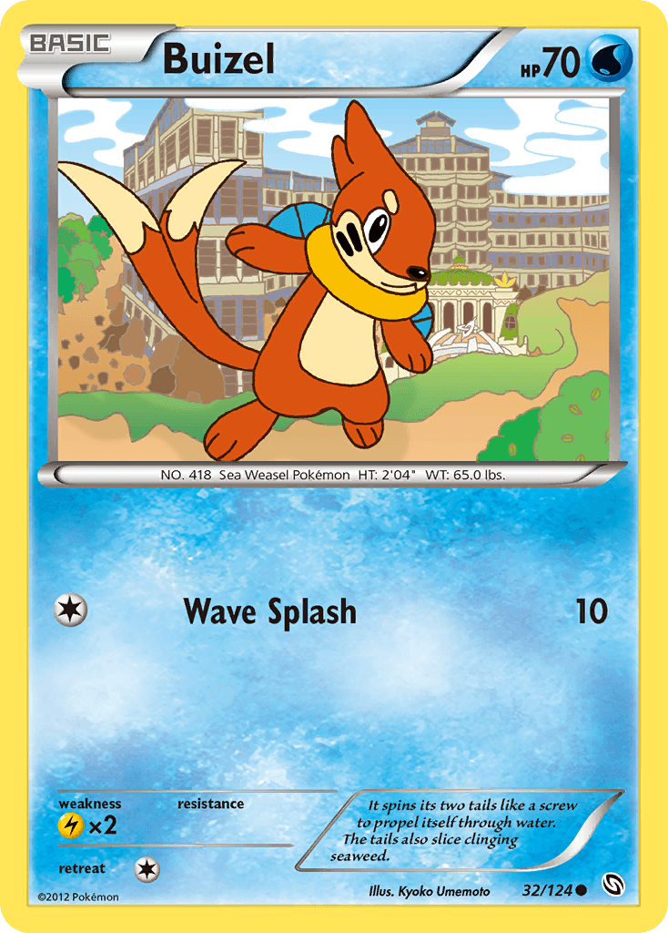 Buizel Dragons Exalted card