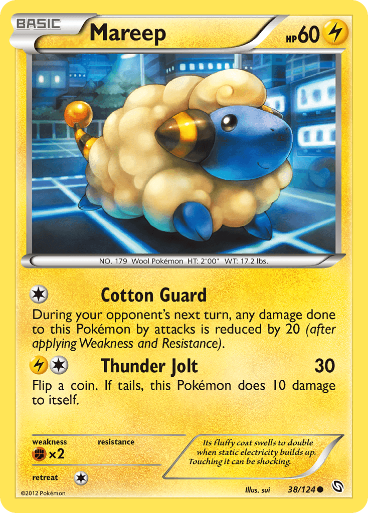 Mareep Dragons Exalted card