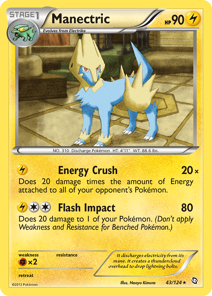 Manectric Dragons Exalted card